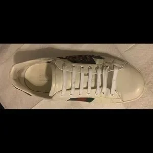 Gucci | Shoes | Mens 95 Gucci White Shoes Added Colors Are  display picture 1
